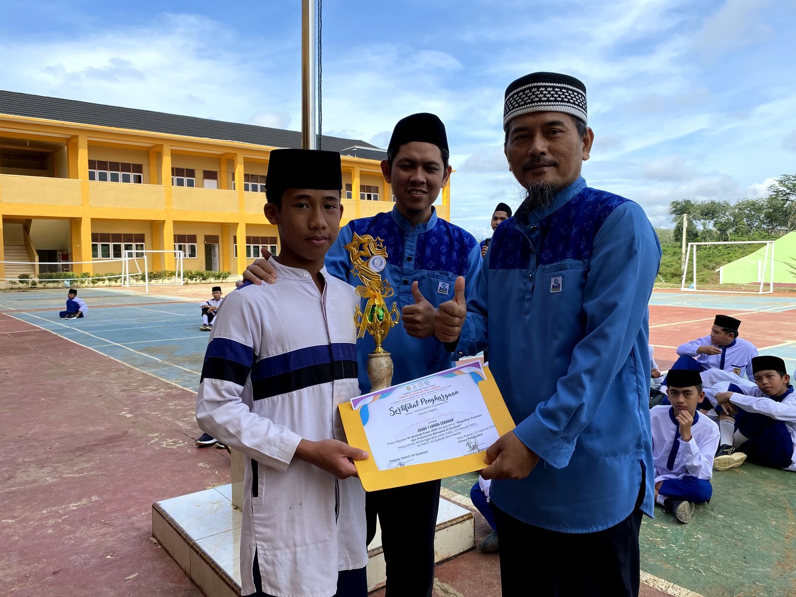 Semangat Prestasi Peserta Didik Raudhah